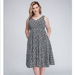 Lane Bryant Sleeveless Fit & Flare